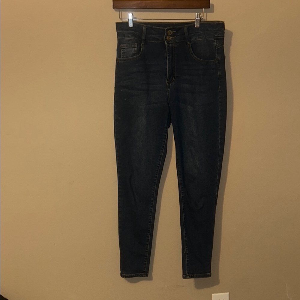 Dollhouse Brand Skinny Jeans Curvy Collection Size 11/12 Dark Wash